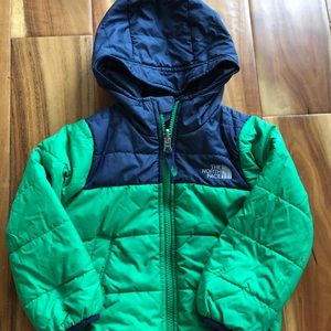 2T Reversible North Face Down Jacket